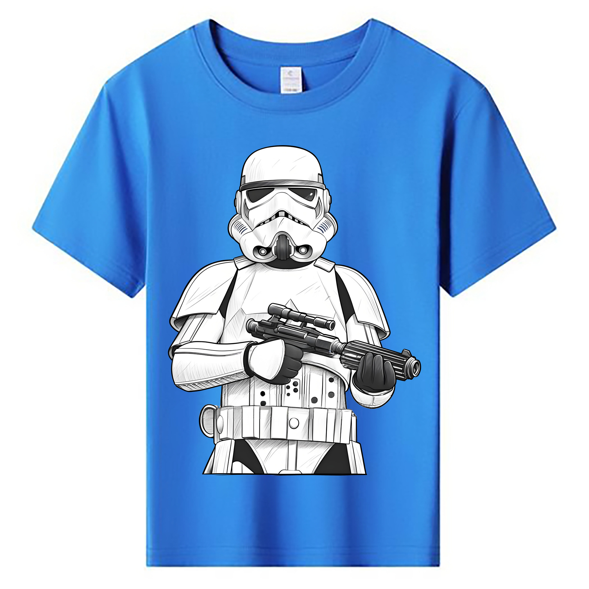 （画像用） スター・ウォーズ Star Wars 綿100％キッズTシャツ（フロントプリント）